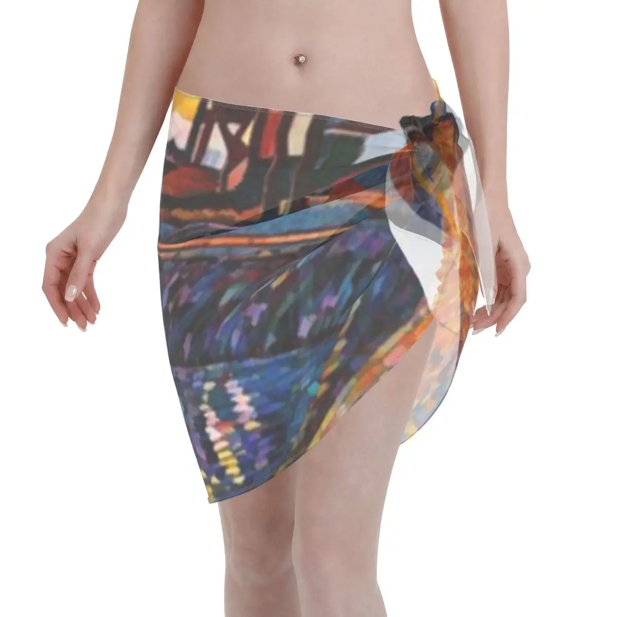 

Promotion Sunset Stroll Women's Beach Wrap SkirtOutdoor Photo Shooting Tropical Cover Up
