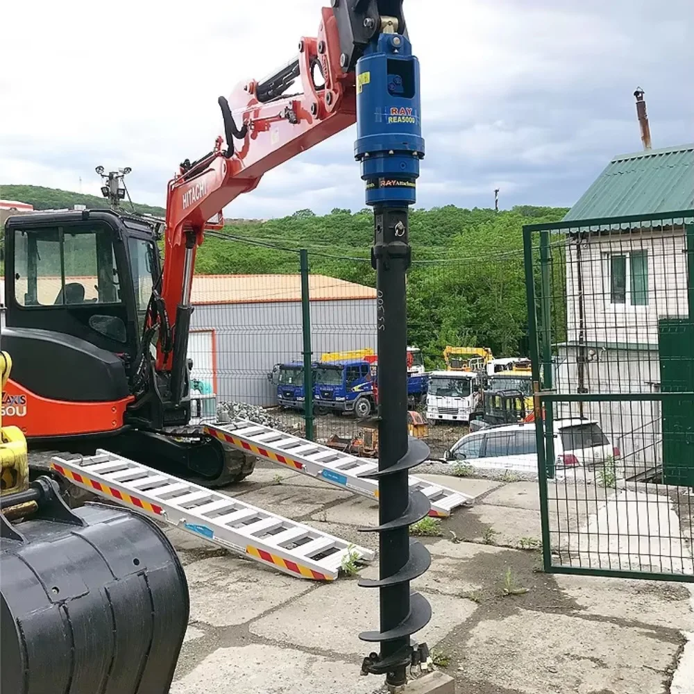 Schnecke und 12 Fels schnecke für Heck bagger Zaun Traktor Bohren Bodens chnecke