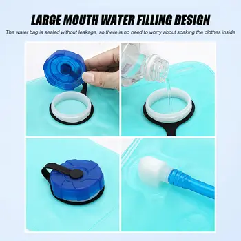 1套水袋,適用於戶外背包、健行水袋、跑步背包等。 10 最佳銷售 水袋 - №4