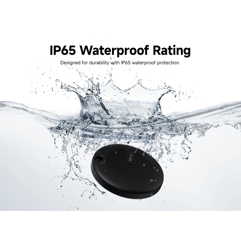 MiLi MiTag Smart GPS Tracker Bluetooth Locator For Android Work With Google Find My Device Anti-Lost Device Keys Pet Finder