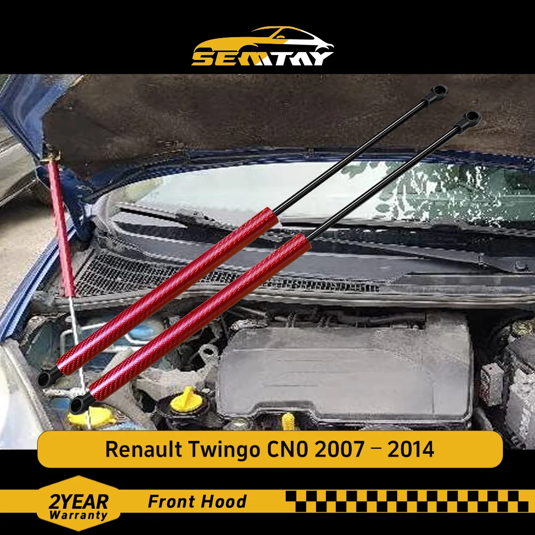

Стойки капота SEMTAY для Renault Twingo CN0 2007–2014 гг., поддержка подъема капота, амортизаторы, совместимые автомобильные аксессуары