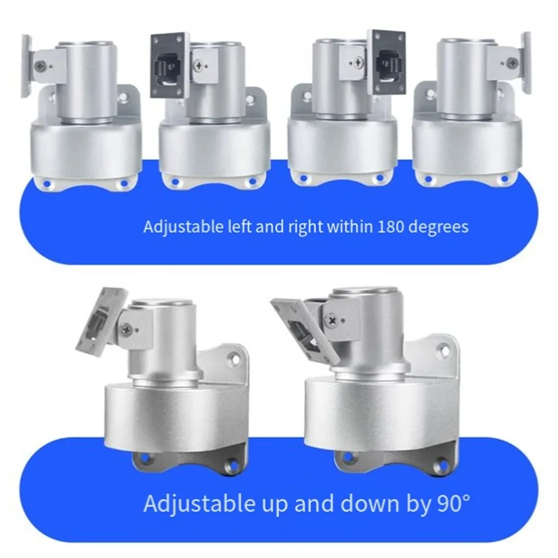 Y14A Wandmontagebeugel Multi-hoekaanpassing Universele aluminium basis voor gezichtsherkenningsmachines Toegangscontrolesysteem
