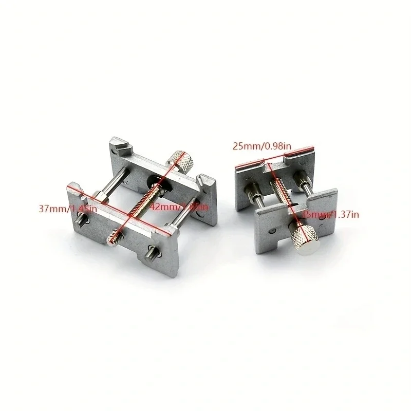 2pcs/3pcs/set Multifunctional Universal Watch Movement Holder Fixed Base 2in1 Watches Case Clamp Repair Tools for Watchmaker