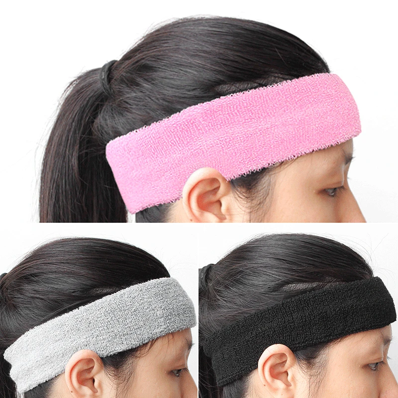 Sports Hair Band Men\'s Anti-perspiration and Sweat-absorbing Hair Band Running Headband Basketball Fitness Yoga Hair Band Women