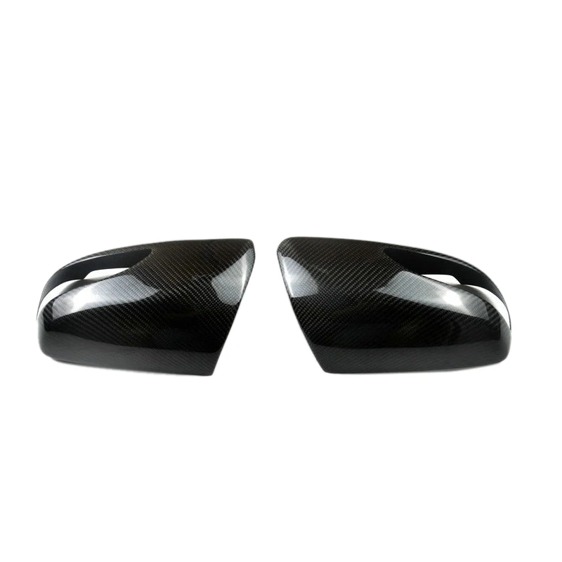 1 Pair Rearview Mirror Cover Carbon Fiber Side Rear View Mirror Cover Caps for Rohens Coupe