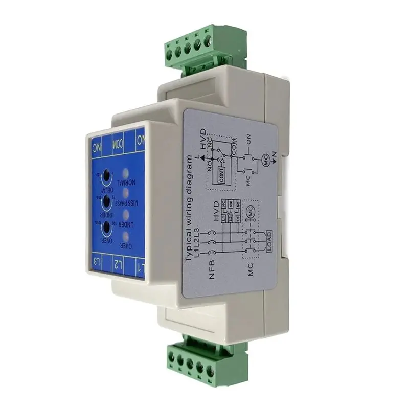 A19Q-HVD100 Voltage Protection Module For Smartgen AC Three-Phase Three-Wire Passive Switch Output Voltage Detection Module