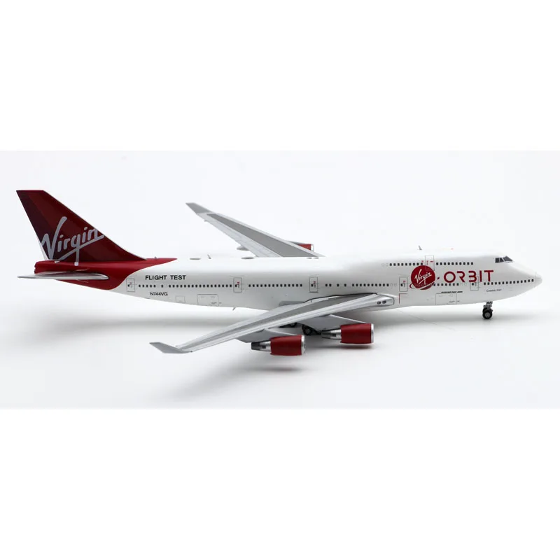 Xx40036 Legering Verzamelvliegtuig Geschenk Jc Vleugels 1:400 Maagdelijke Baan Boeing B747-400 Diecast Vliegtuig Jet Model N744vg Met Standaard