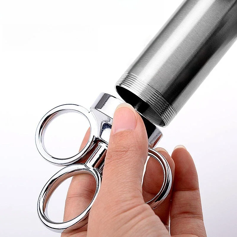 Household Marinade Injector Stainless Steel Sauce Cartridge Set Kitchen Seasoning Injector
