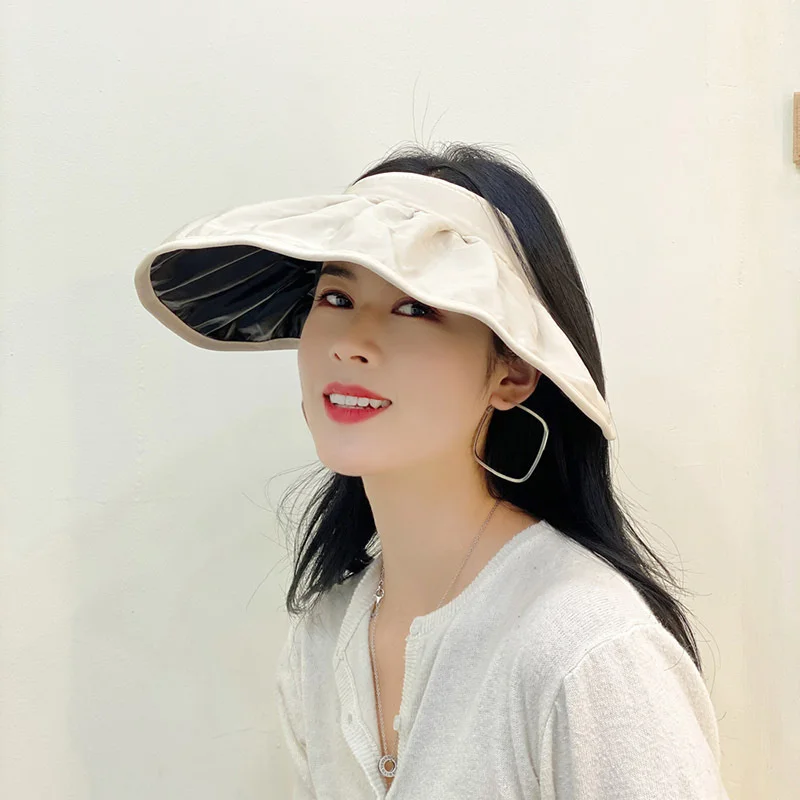 Shell hat children's Korean version sunscreen Bucket hat versatile mask empty top hat new sunscreen hat