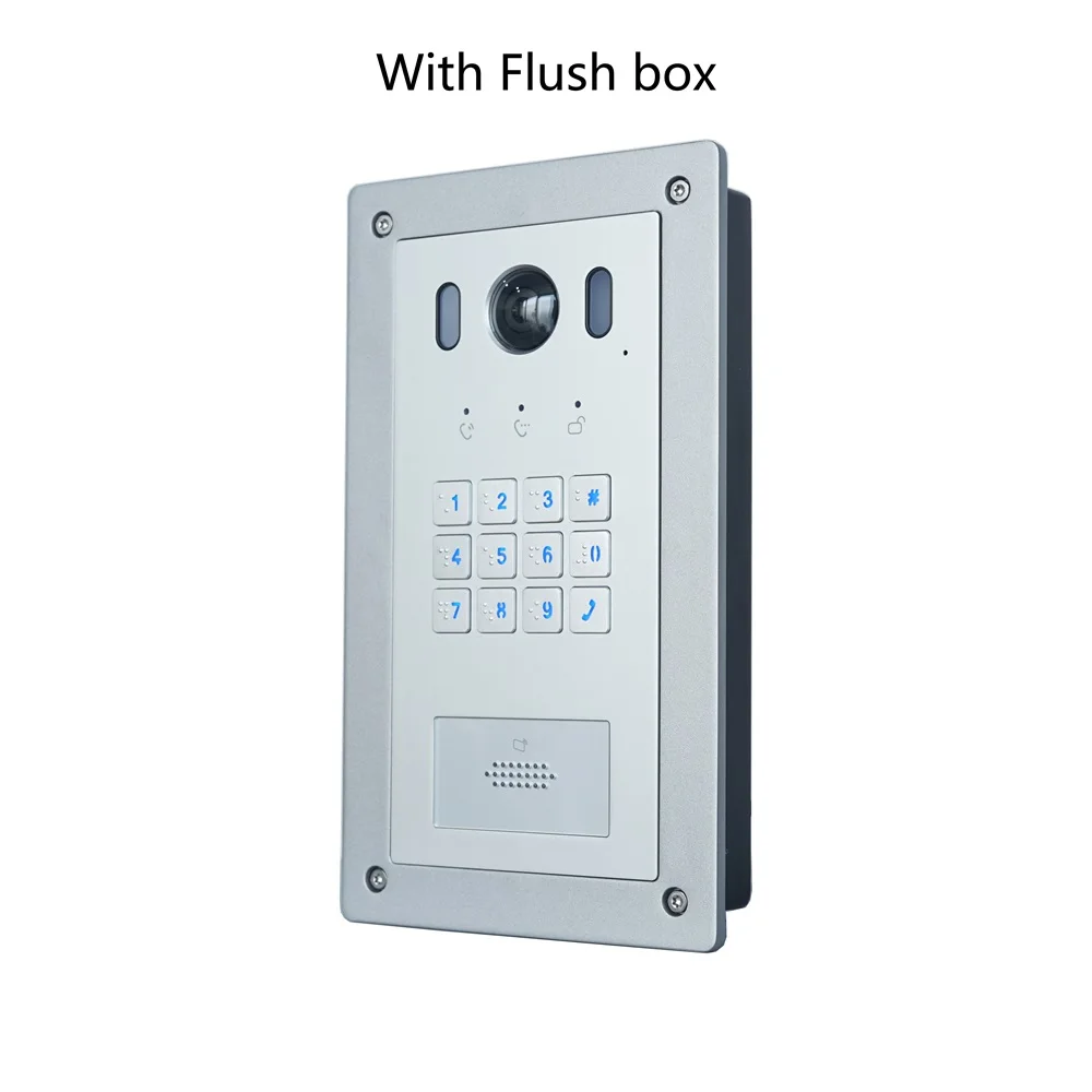 Imagem -03 - Multi-language ip Video Intercom Kit Suporta Sip Desbloqueio de Código de Senha Vto3221e-p Vth2621gw-p Vth2621g-p Poe Switch dh