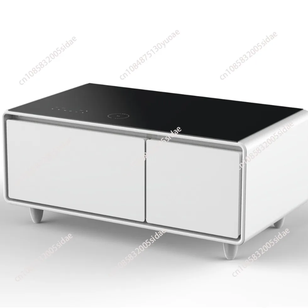 TB-90 Multi Functional Smart Coffee Table for Summer Frozen Small Refrigerator Gatherings Smart Table with Fridge