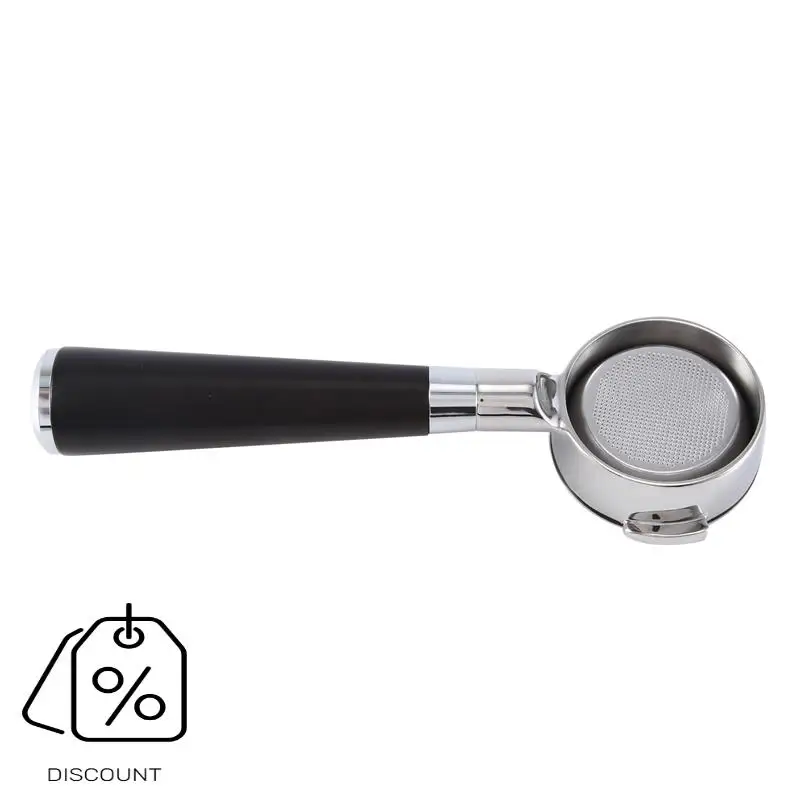 A83G-58 мм держатель фильтра для кофемашины с двойным ухом E61 бездонный портафильтр с деревянной ручкой аксессуары для кофемашины стиль