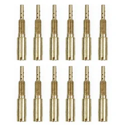 12pcs New Sub-injectors Pilot Jets Slow Jet 10 12.5 15 17.5 20 22.5 25 27.5 30 32.5 37.5 For Mikuni Carb VM28 /486 Useful