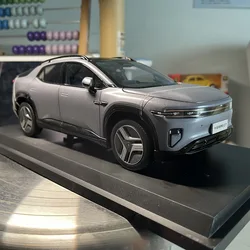 NEVO E07 Alloy Car Model,CCAG Chang'an Origin Auto Tabletop Decoration, Micromodels, Collection Display, Gift, Cyan,Grey 1:18