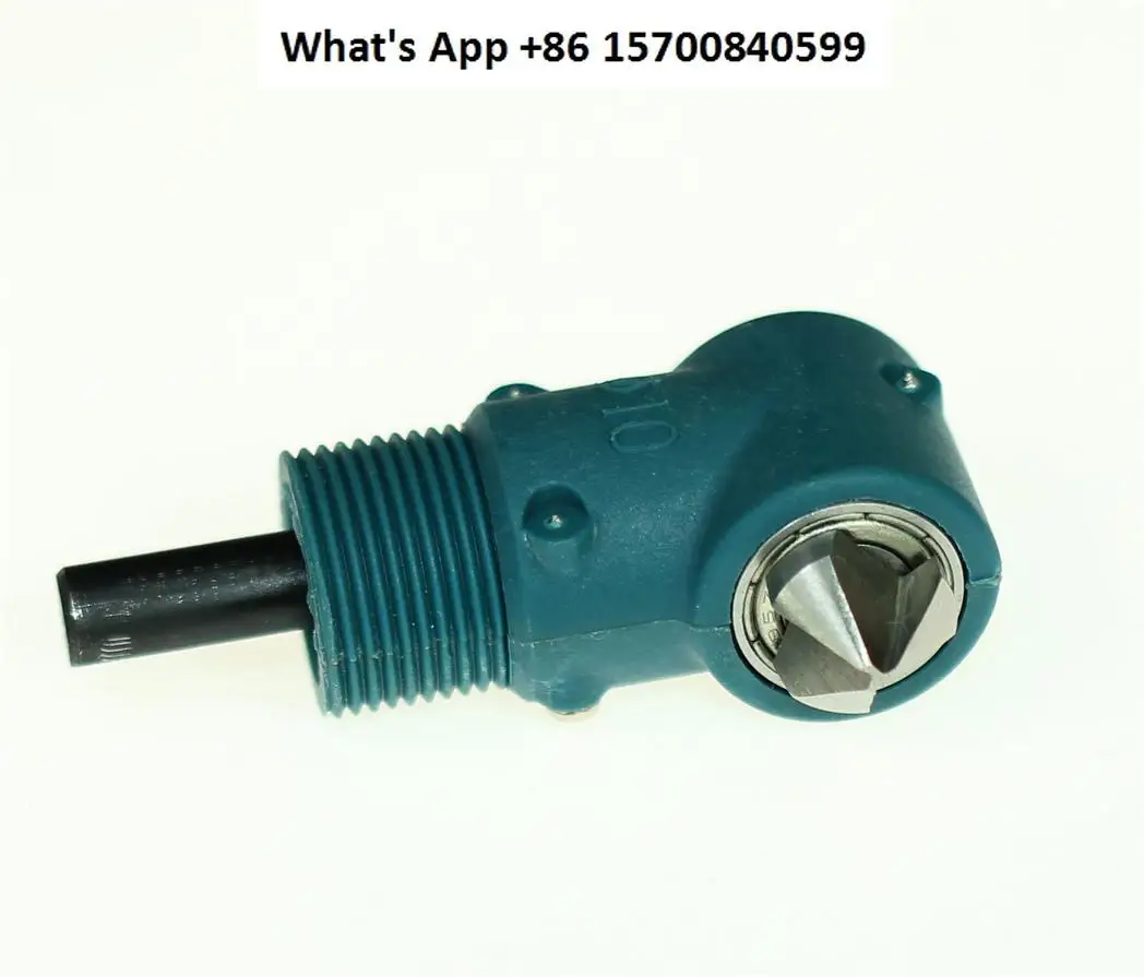 10mm X 90° Angle Superhard High-Speed Steel Cutter Head Tube Chamfering Deburring Tool for Cross Hole Application