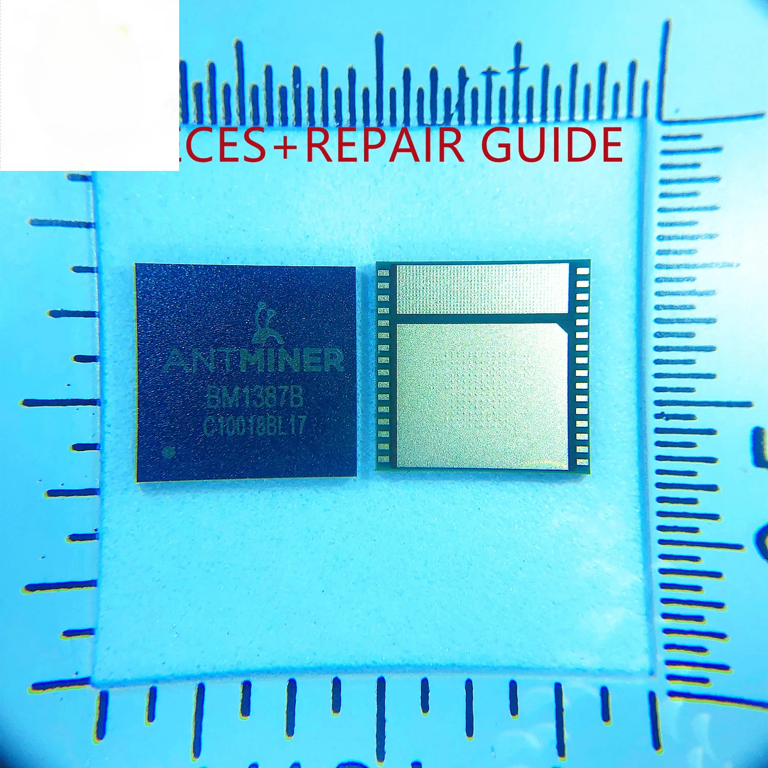 50PCS BM1387 BM1387B  ASIC chip Bitcoin Miner S9 S9i T9 T9+  ASIC Chip AND  Free hashboard repair manual ENGLISH!