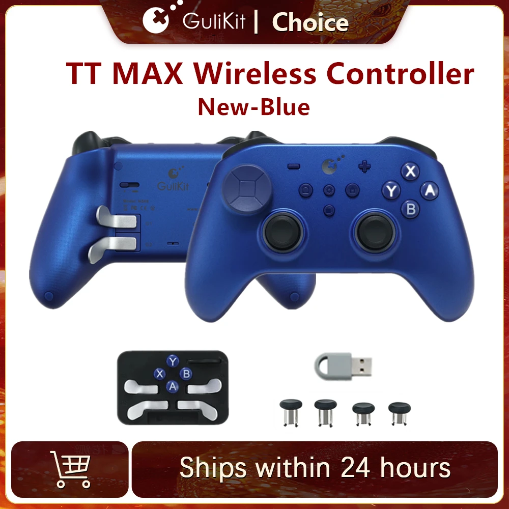 gamepad-wireless-gulikit-blue-tt-max-per-switch-1-2-pc-android-ios-con-joystick-tmr-a-tensione-regolabile-anti-drift