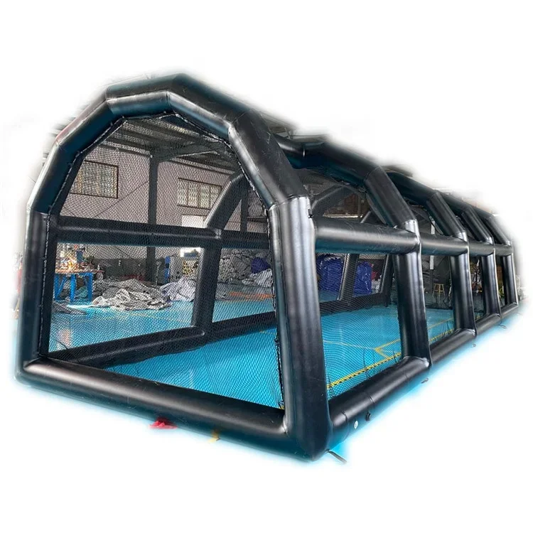 Newest Design  PVC Top Quality Inflatable Baseball Batting Cage