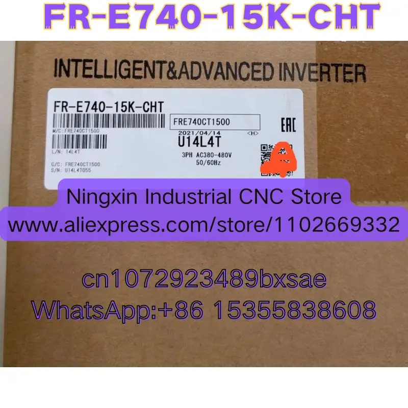 

Новейший инвертор FR-E740-15K-CHT в заводской упаковке, серия FR E740 15K CHT