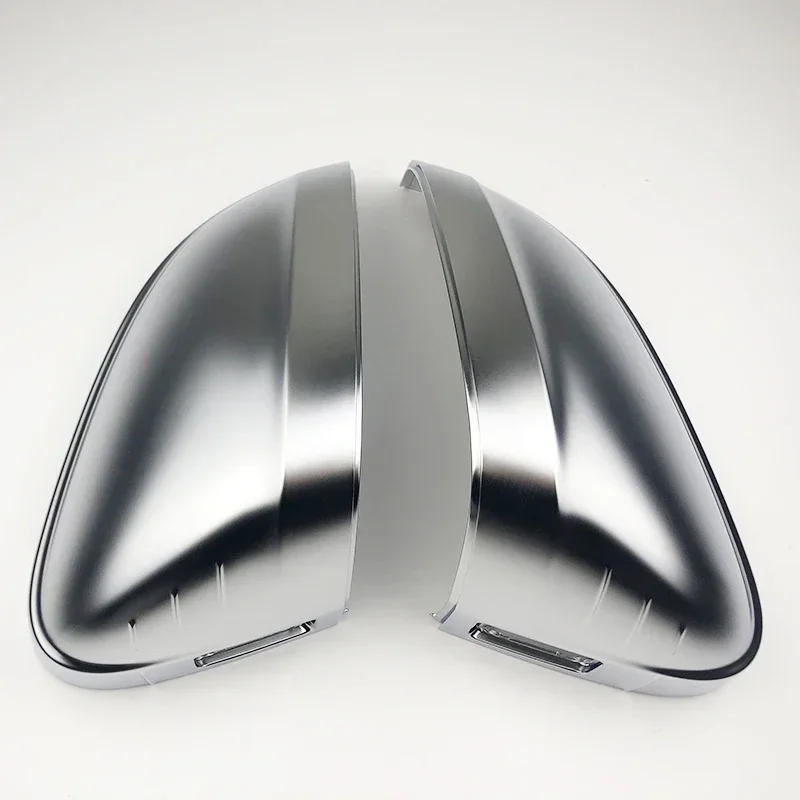 

New！ For Audi A4 B9 allroad Quattro S4 S5 Side Wing Mirror Caps fit Audi Mirror Covers Tungsten steel black material 2017 2018 w