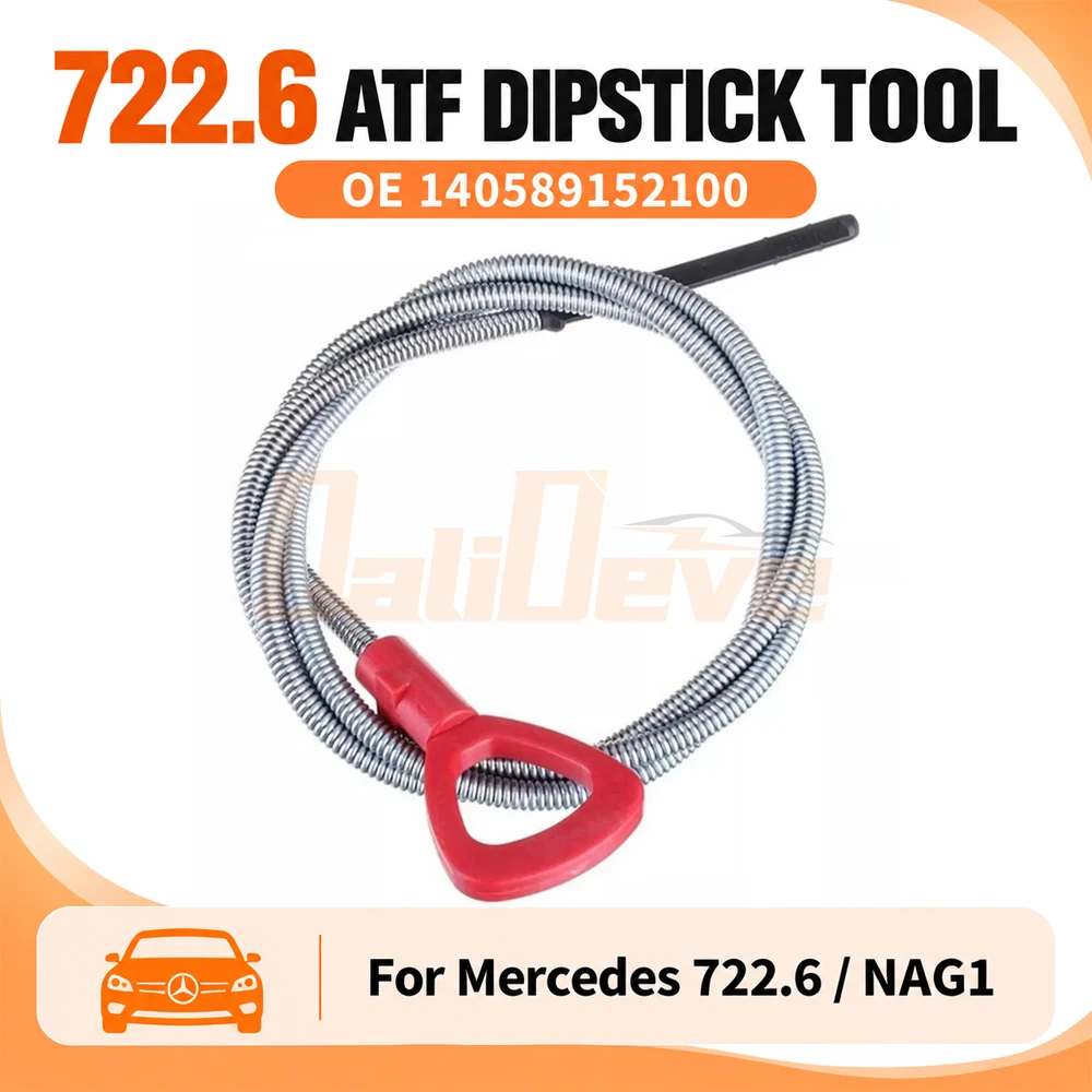 140589152100 1220mm 722.6 Automatic Transmission Fluid Dipstick Tool For Mercedes Benz W211 W203 W220 W163 W210 ATF Measure NAG1