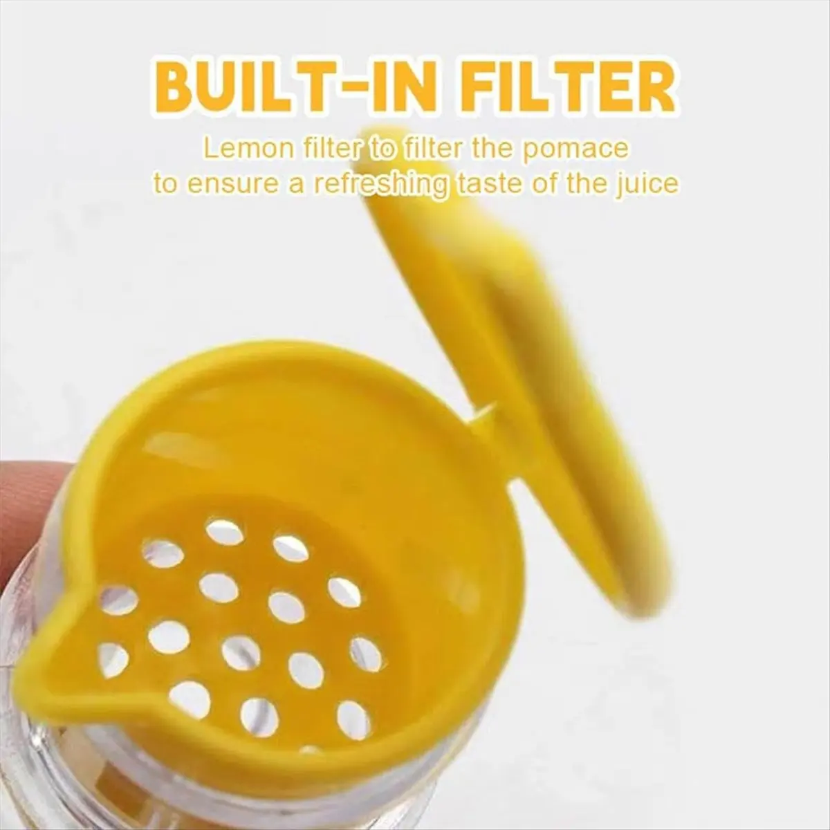 HITL Lemon Mini Squeezer, Screw Top Lemon Juicer, Lemon Squeezer Manual Plastic, Lemon Juicer, Juicer Compact Juice