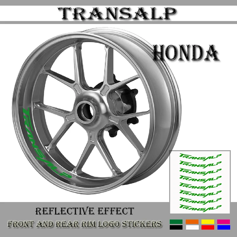 

Motorcycle modified decals wheel rim reflective waterproof custom personalized decorative sticker for HONDA TRANSALP XL750 XLV