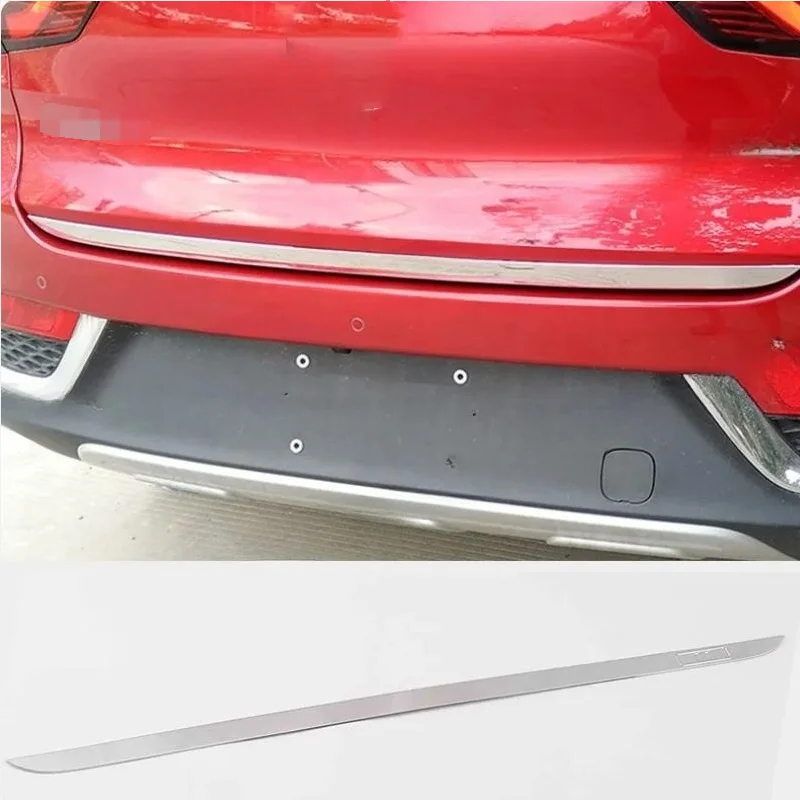 Rear Trunk Lid Cover Tailgate Trim Door Handle Molding Boot Garnish Bezel Cover For MG ZS 2017 2018-2020 2022 Accessories