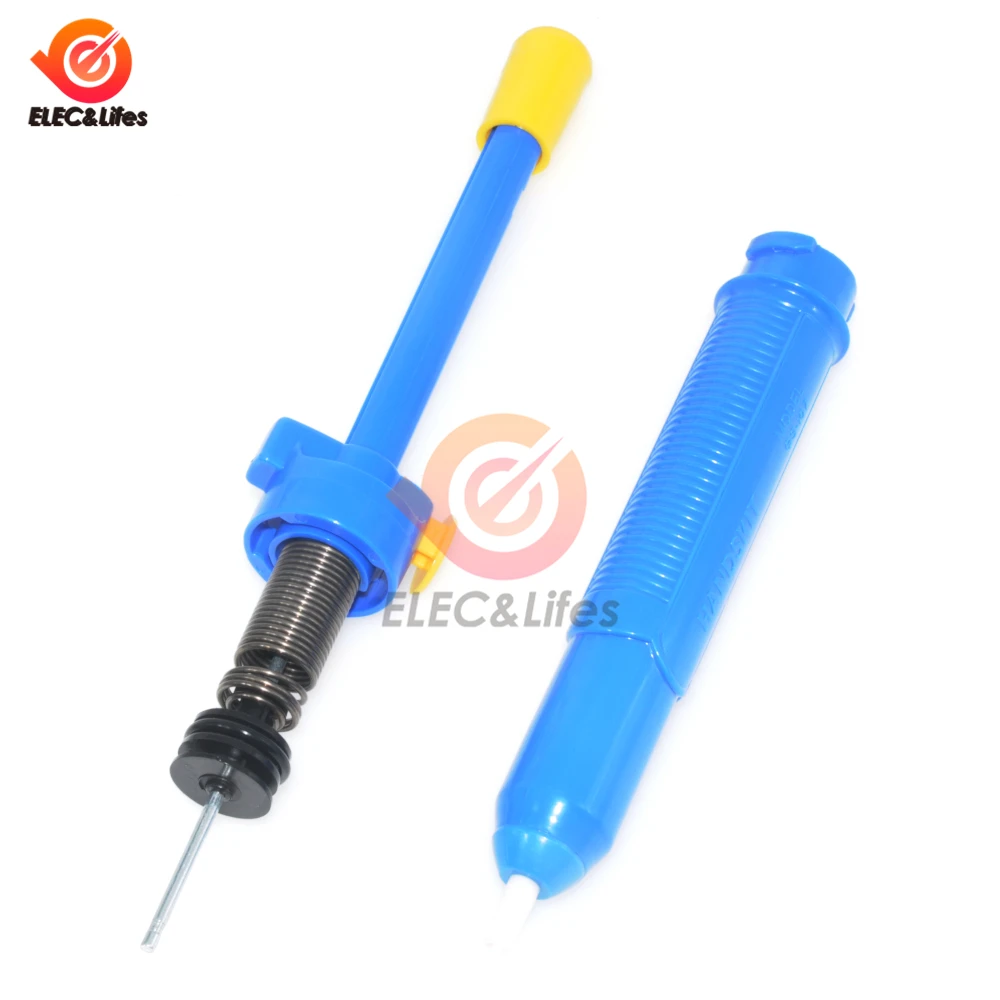 Plastic Desoldering Pump Suction Tin Gun Soldering Sucker Pen Removal Vacuum Soldering Iron Desolder Welding Repair Tools