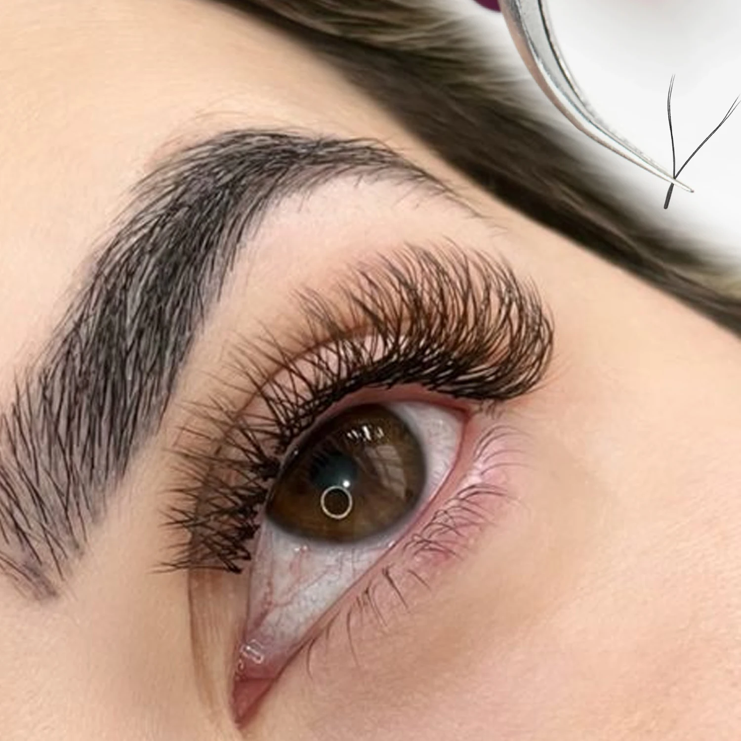 Y Shape Eyelashes Extension Bunches Eyelashes Split Tips YY Volume Black Soft Invividual False Eyelashes