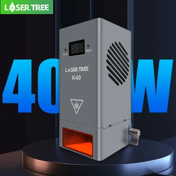 LASER TREE 20W 30W 40W 60W Lasermodul mit Air Assist TTL Blaulichtmodul für CNC-Lasergravierer Schneiden von Holzbearbeitungswerkzeugen