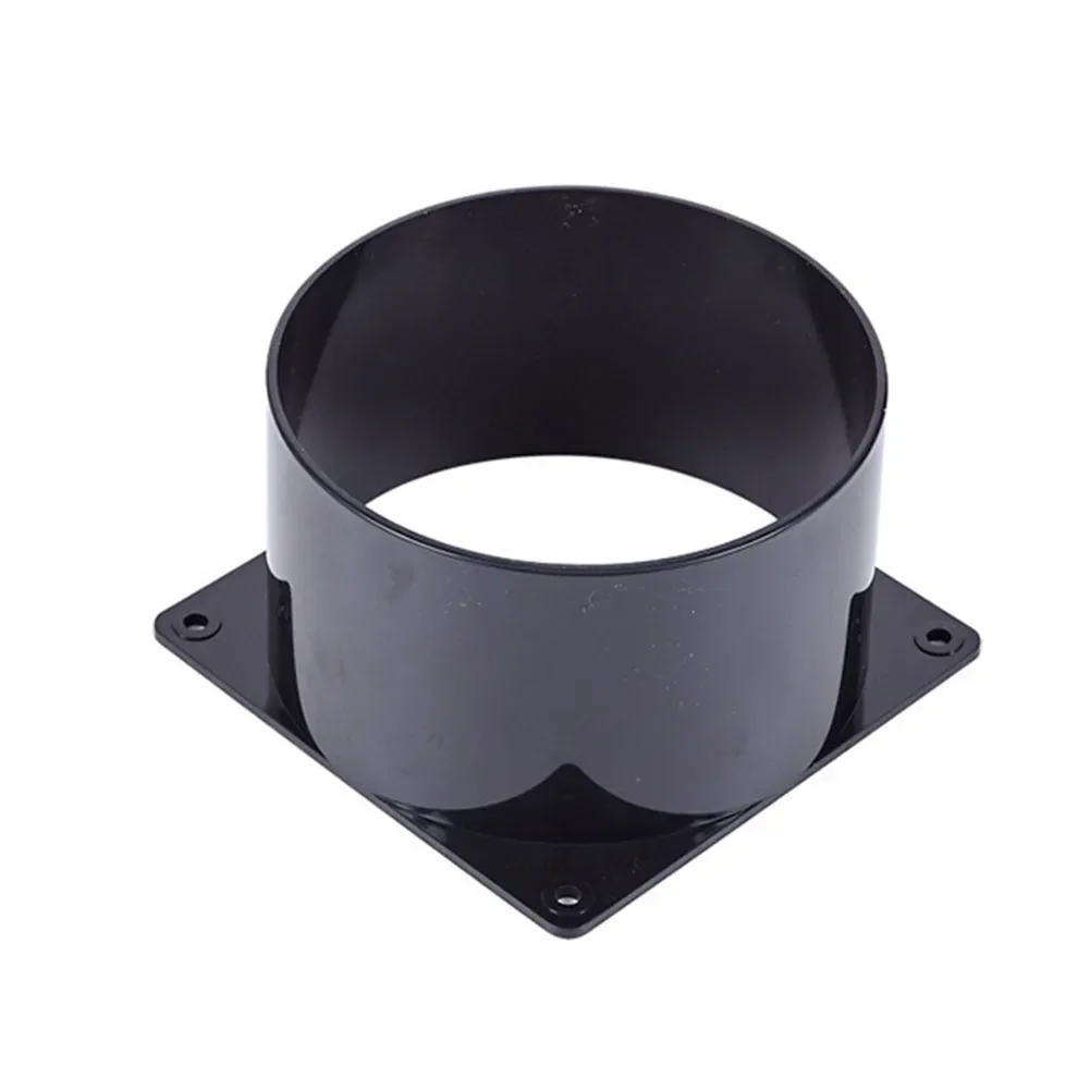 75-120MM ABS Wall Flange Connector For Ventilation Pipe Air Ducting Connection  For Home Accessories Drop Ship