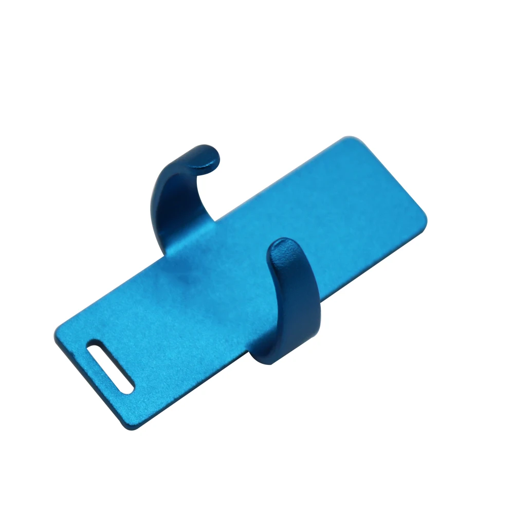 Règles Endo dentaires 6 couleurs, échelle de mesure de portée, règles endodontiques pour doigts, outils de dentiste, matériaux, règle Endo en aluminium