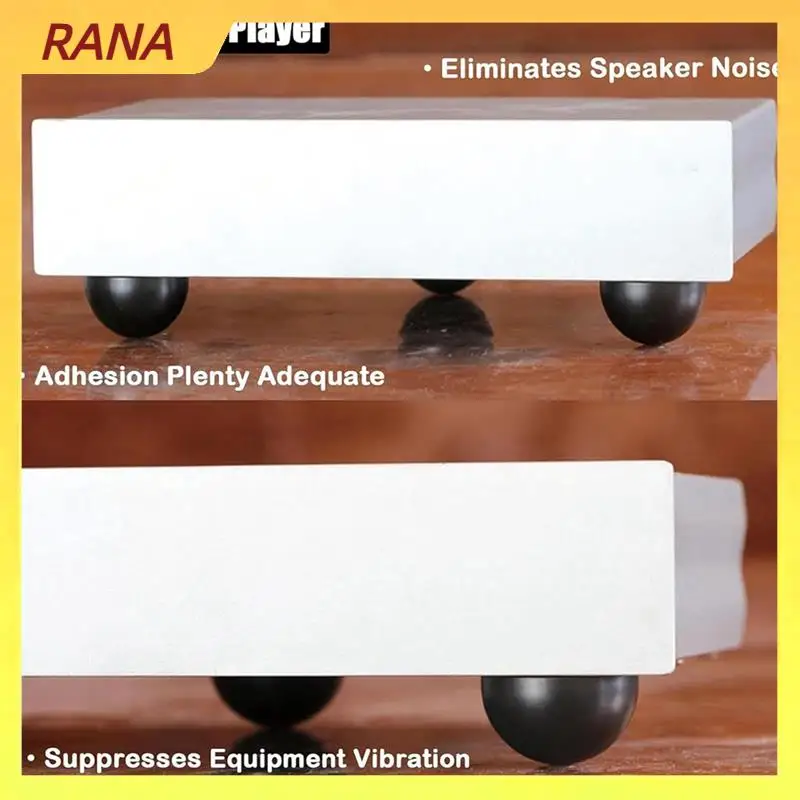 

RANA 4 Pack Isolation Feet Stand Foot Mat Shock Absorbe For Audio CD AMP Hifi Subwoofer