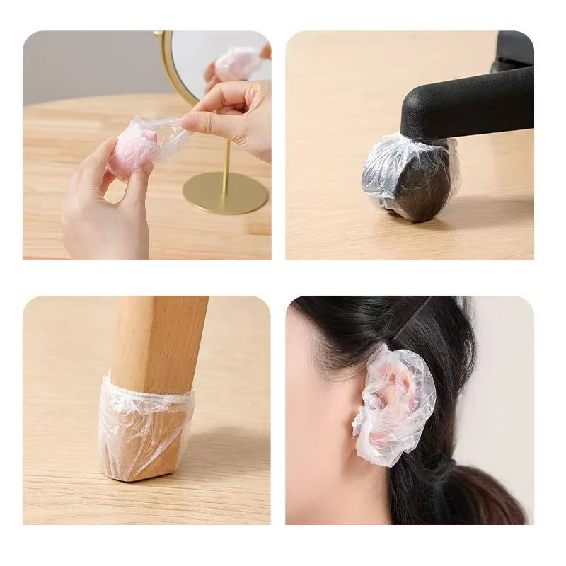 50 قطعة من أغطية عجلات الأمتعة - عجلة واقيات حقيبة الغبار، ملحقات السفر للاستعمال مرة واحدة لحقائب العربة #6