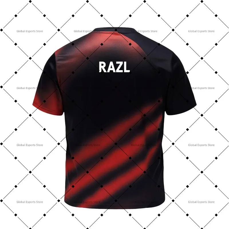 2026 Crazy Raccoon ESports Club Team Jersey T-Shirt Digital Print Pattern Valorant LOL Csgo APEX PUBG Short Sleeve T-Shirt