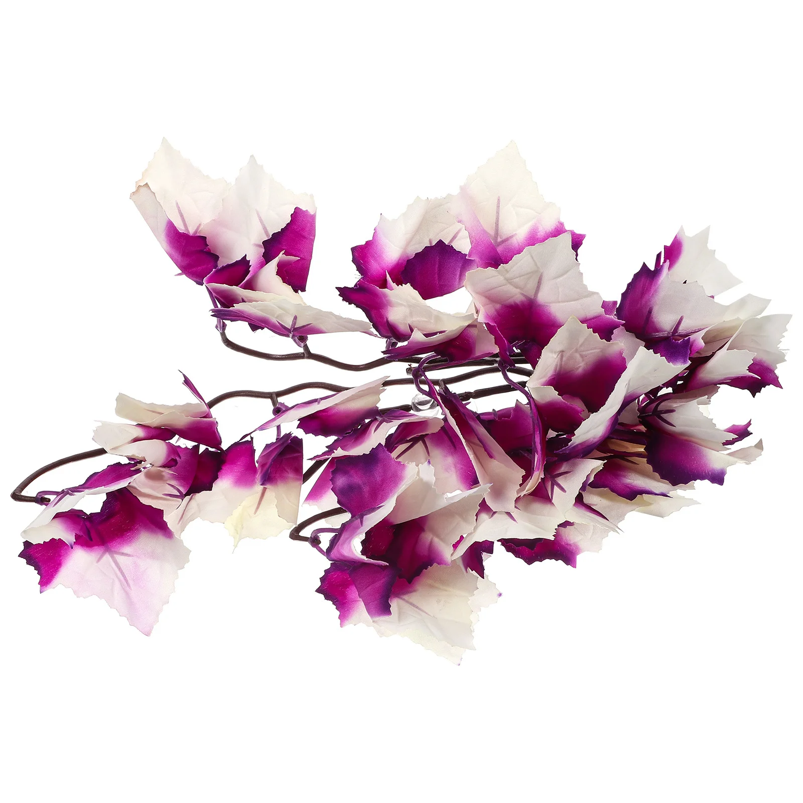 

Lifelike Artificial Rattan Plants For Fish Tank Decor Aquarium Landscape Purple Safe Easy Clean Pet Supplies Home Office