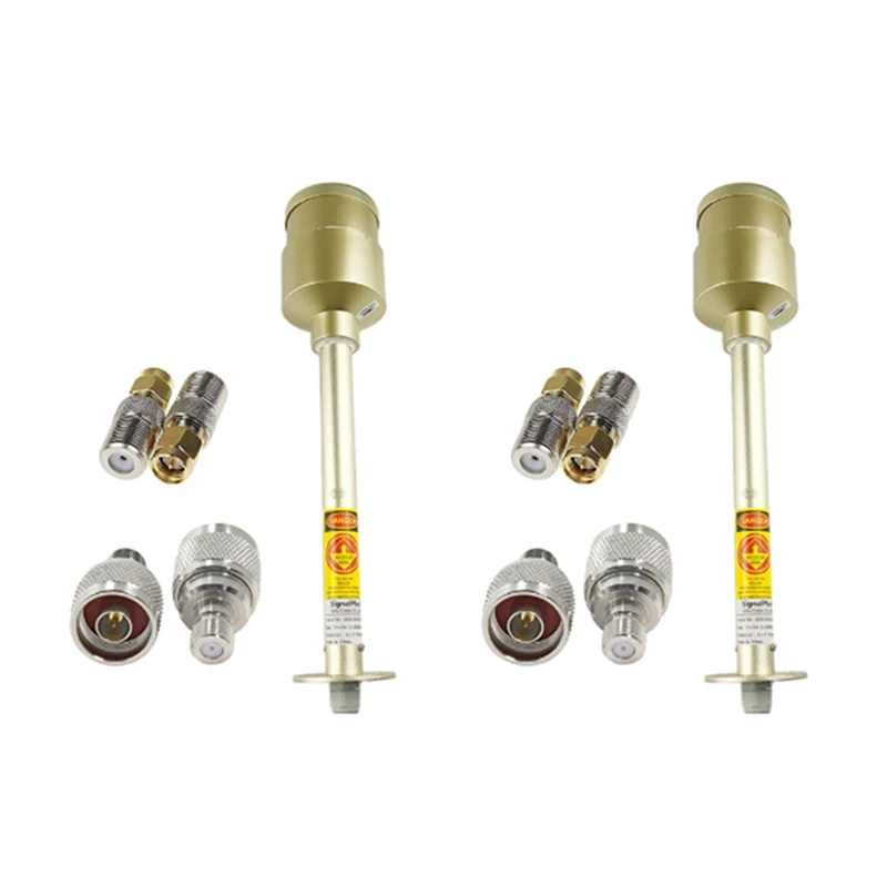 2X 5G 4G Antenne Feed Dual Band 1700-2700Mhz 3300-3800Mhz 2X30dbi Feedhorn Long Range Mimo 5G STC ZAIN Mobily Dish Grid