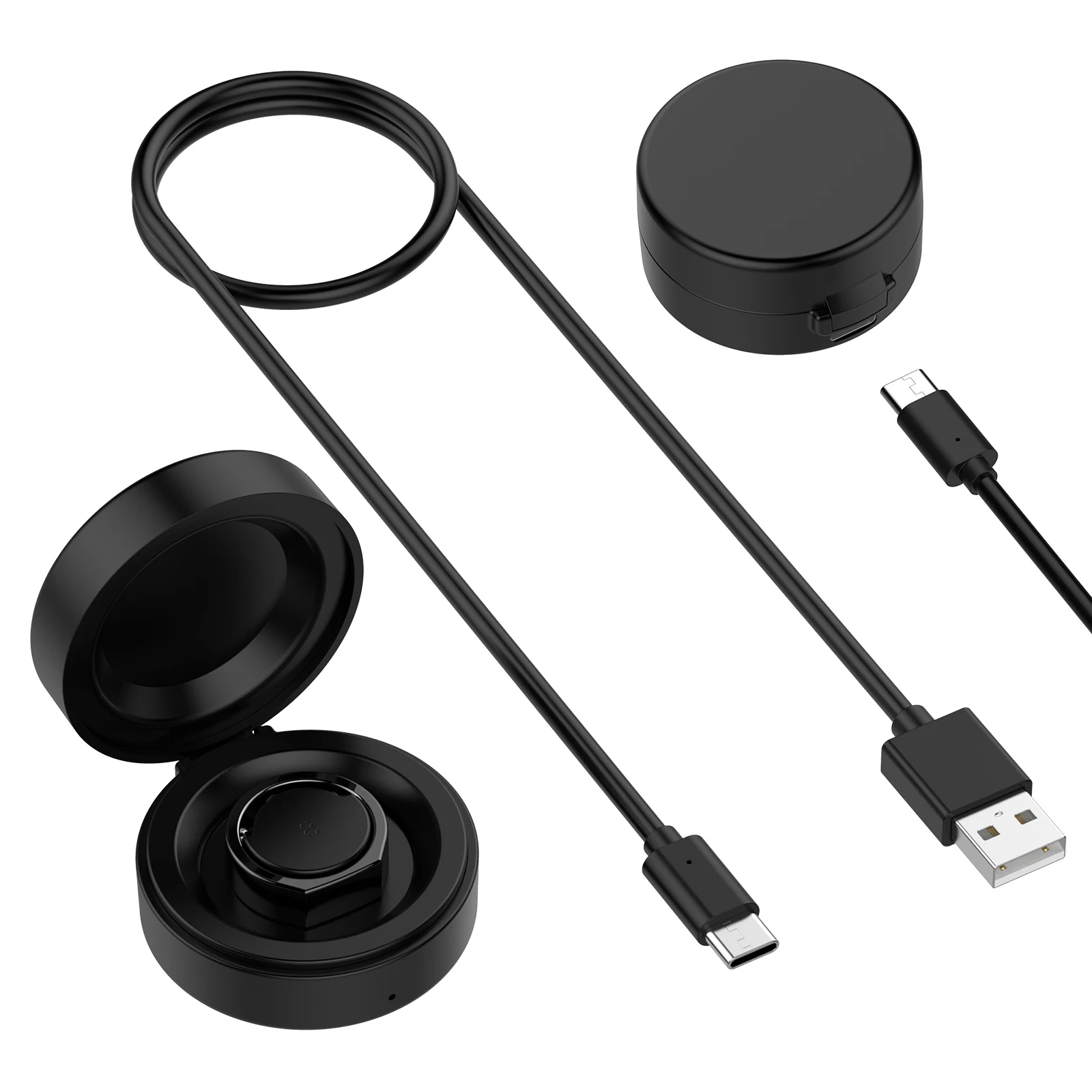 

Портативный зарядный чехол-док-станция с кабелем USB-C, совместимый с Oura Ring Gen3