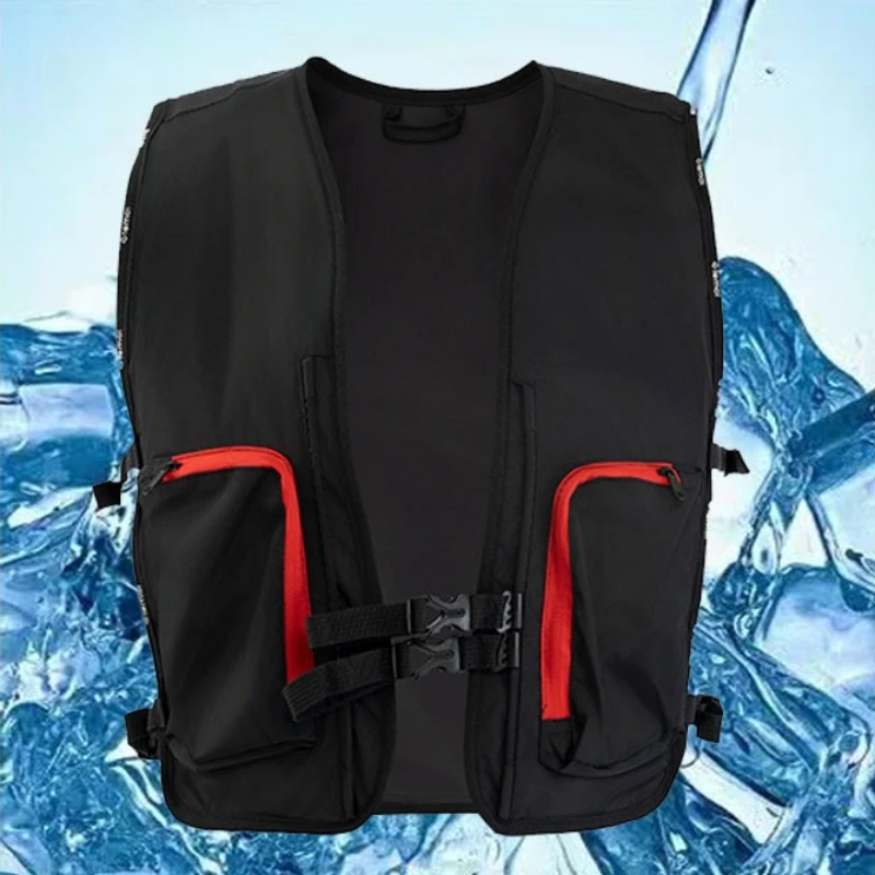 Summer Cooling Vest Water Circulation Ice Pack Vest Air Conditioning Suit Cooling Heat-resistant Fishing Clothing