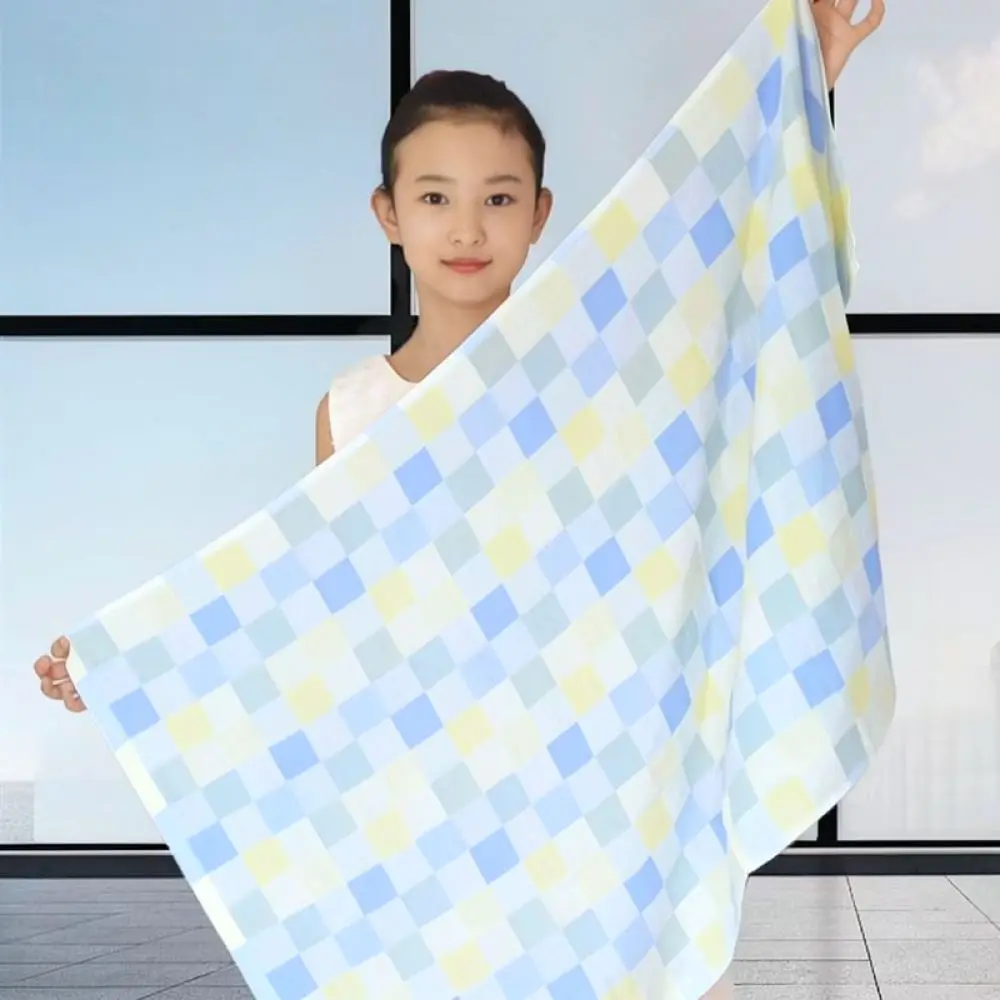 Soft Cotton Baby Bath Towel Double Layer Muslin Blanket For Tangdoudou Newborn Breathable Absorbent Summer Swaddle Wrap