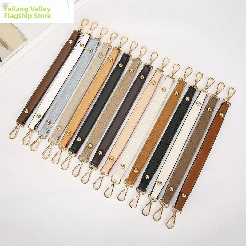  Handbag Strap Replacement Handle Bag Accessories Black Beige Handheld Carry-On Strap Fashionable Bag Parts