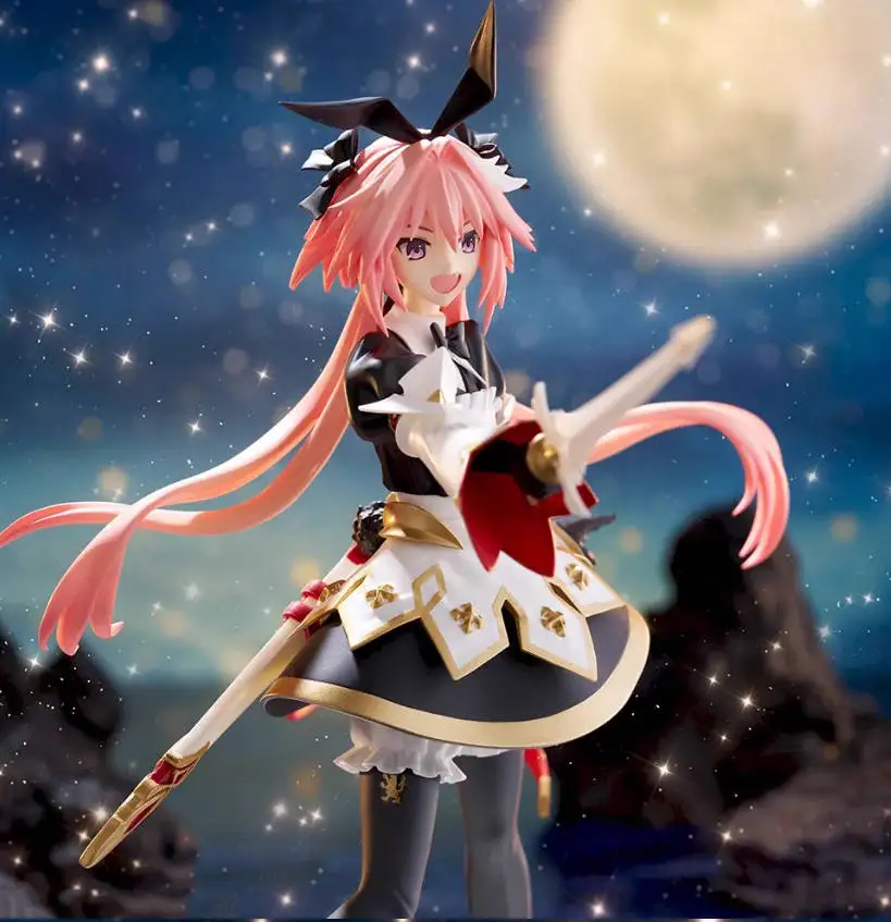 재고 있음 오리지널 SEGA Fate/Apocrypha FGO Astolfo PVC 애니메이션 피규어 액션 피규어 모델 장난감 탁상 장식 크리스마스 선물
