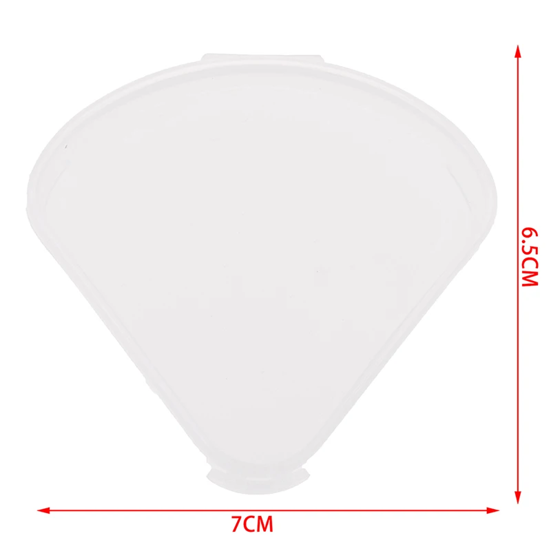 * * Hot Sale Portable Triangle Sponge Transparent Cosmetic Bag Makeup Puff Box Storage Case view 6