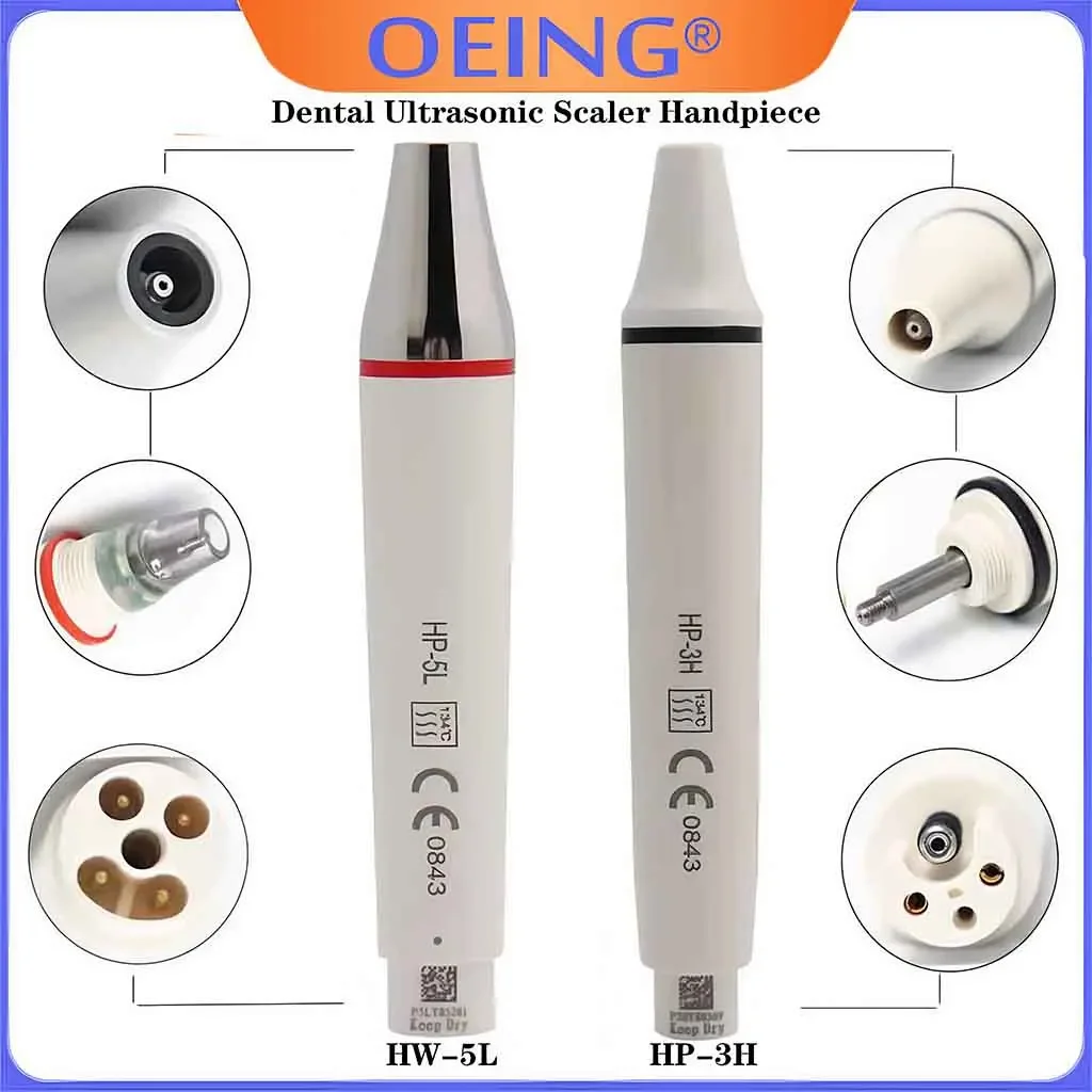 

Стоматологический ультразвуковой скалер, наконечник для отбеливания зубов, стерилизованный съемный светодиодный светильник HW-3H HW-5L, подходит для насадок для удаления зубов WOODPECKER/EMS