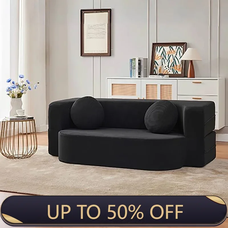 Classic French Living Room Sofas Boneless Modular Retro Glam Living Room Sofas Bedroom Universal Canape Compressé Home Furniture
