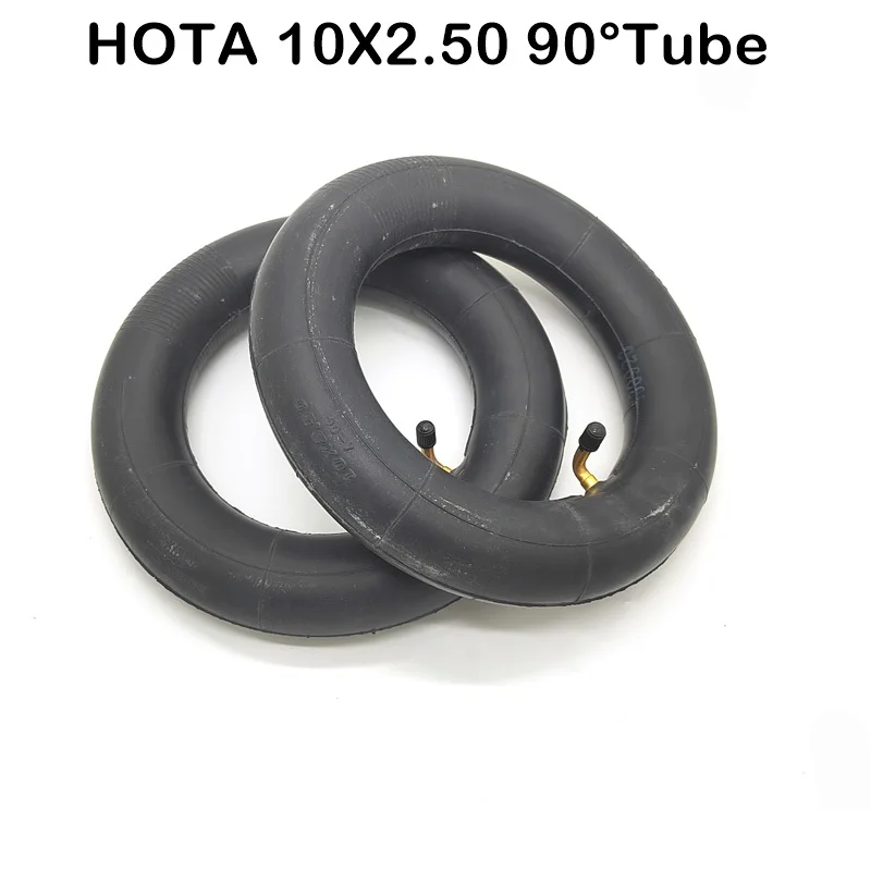 Hota Camera 10x2.50 Inner Tube for Kugoo M4 Pro Speedway Zero 10X 10 Inch Electric Scooter for 80/65-6 10X3.0 255X80 10x2.5 Tyre