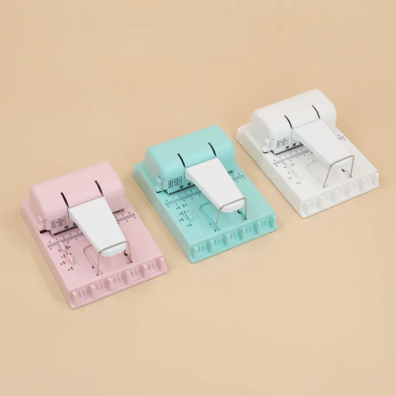 Multifunctional Binding Machine Creative DIY Loose-leaf Binding Interchangeable Module Manual Punching Machine Multifunctional