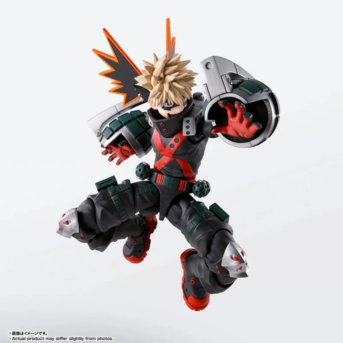 حقيقية بانداي الأصلي بطلي الأكاديمية نموذج لجسم أطقم SHF شخصيات كرتونية Bakugou Katsuki عمل نموذج اللعب هدية الكريسماس #3