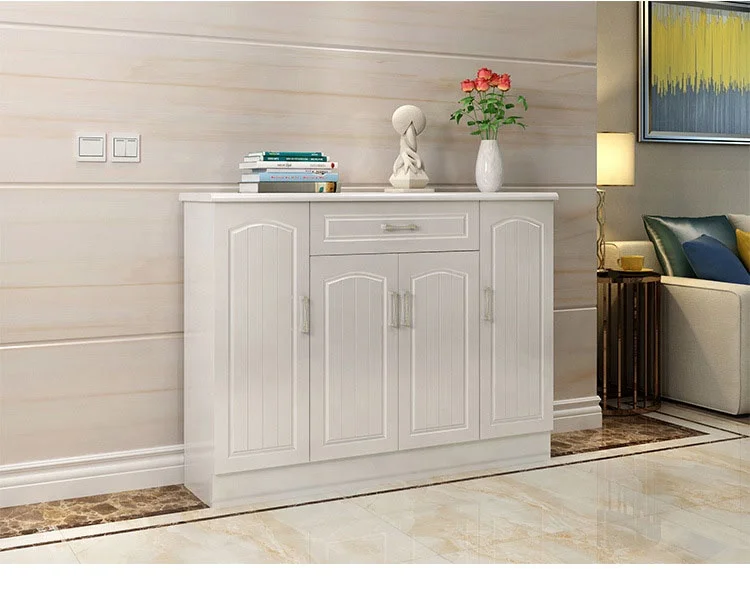 modern Shoe Cabinet Multi-functional European foyer cabinet living room simple locker ultra-thin entrance cabinet